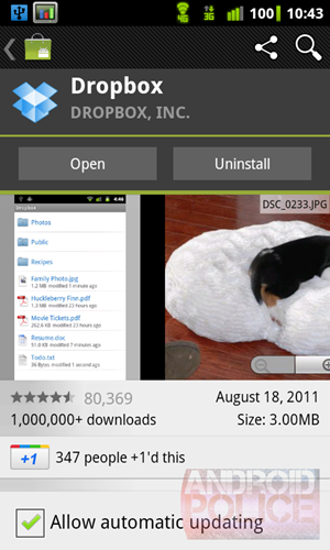 Android Market 3.1.3 adds new Features (Download Here)