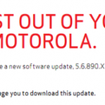 Motorola Droid 3 Update 5.6.890