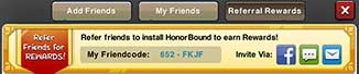 Honorbound Update 1.99.45 Adds Friending Feature