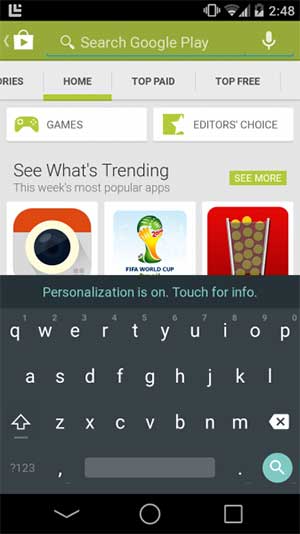Android L Keyboard Download