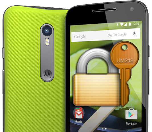 Unlock the Motorola Moto G 2015 Bootloader